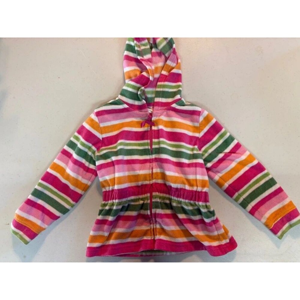 Gymboree 4T/5t fleece striped jacket